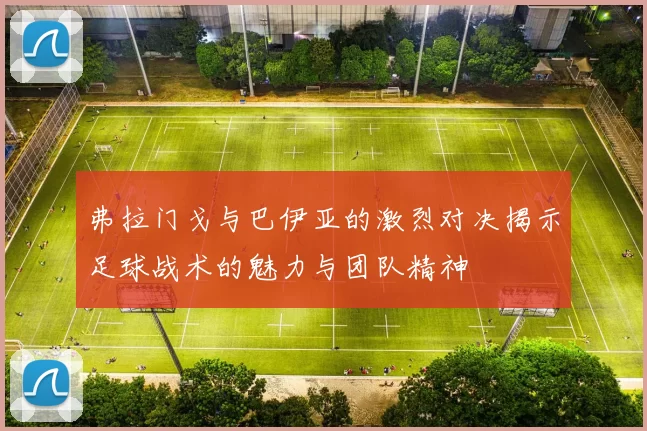 弗拉门戈与巴伊亚的激烈对决揭示足球战术的魅力与团队精神